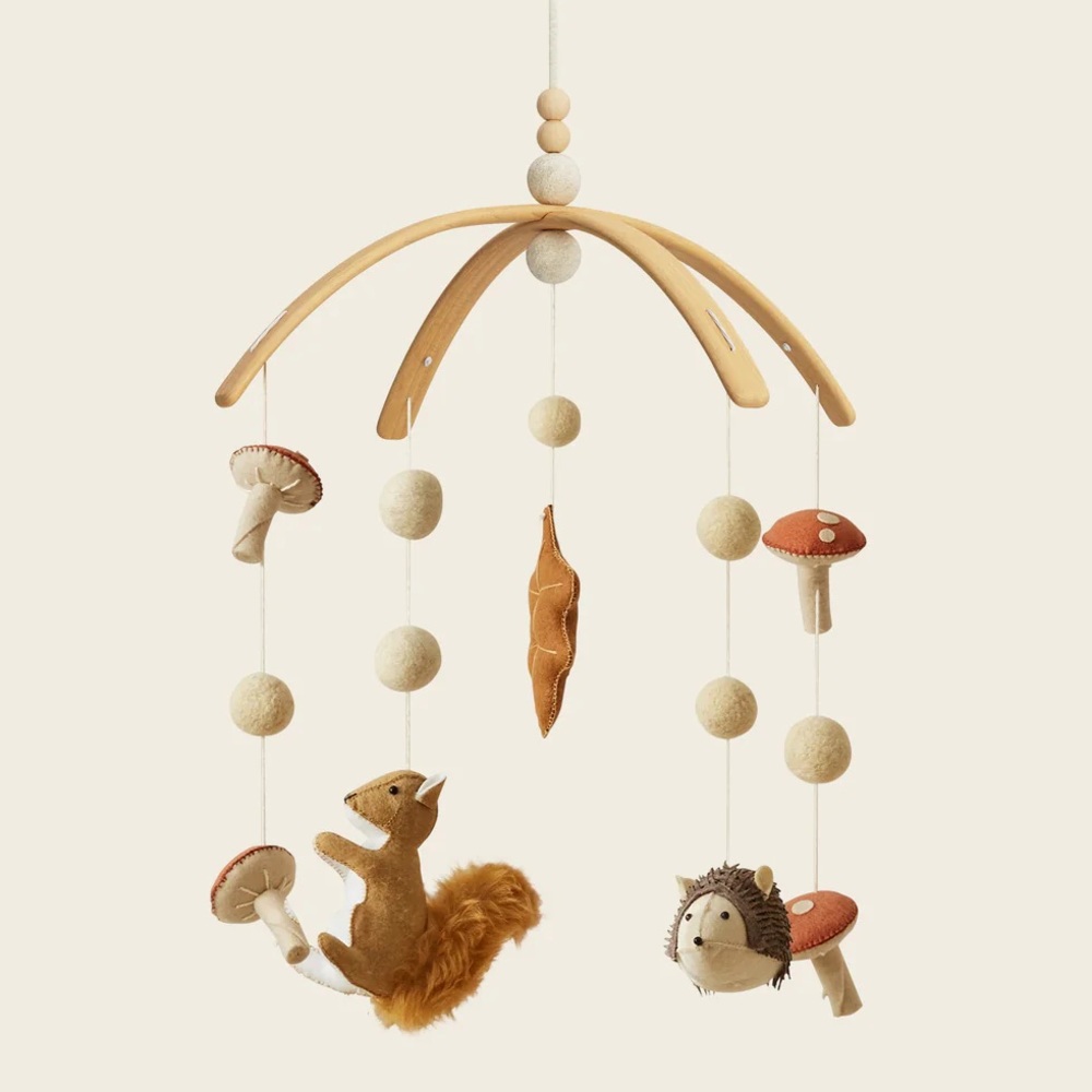 Nestig Forest Floor Crib Mobile